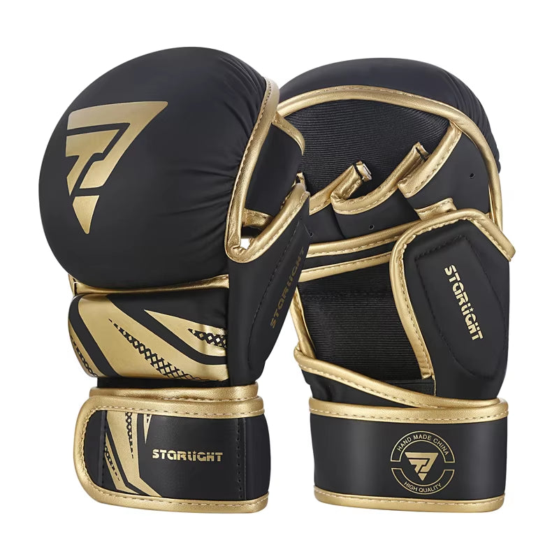 Professional  Boxing Gloves PU Leather  Fighting Martial Arts Boxing Gloves Karate Muay Thai Training Gloves Men'S