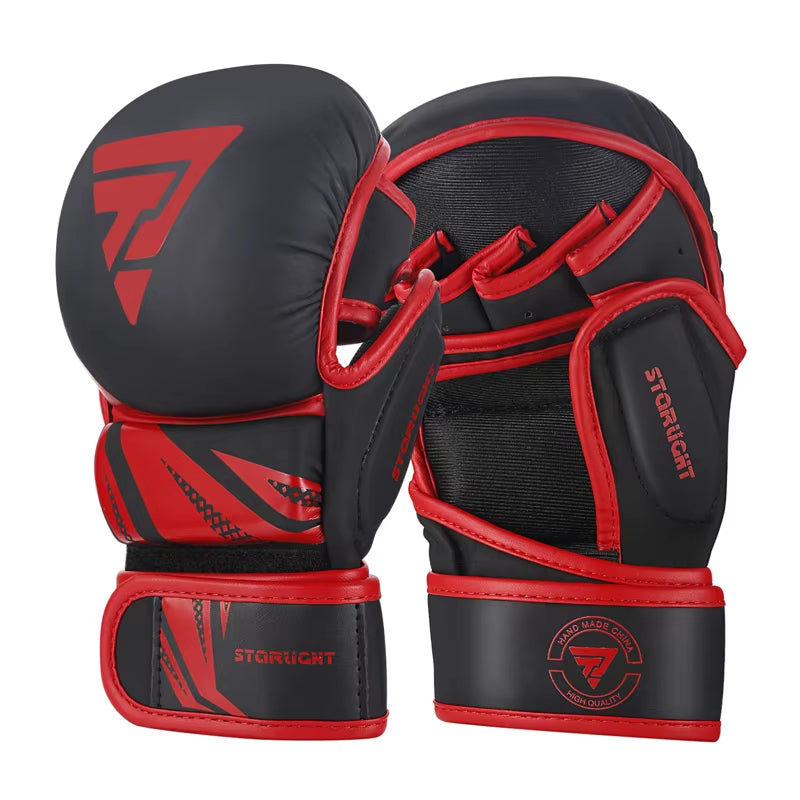 Professional  Boxing Gloves PU Leather  Fighting Martial Arts Boxing Gloves Karate Muay Thai Training Gloves Men'S